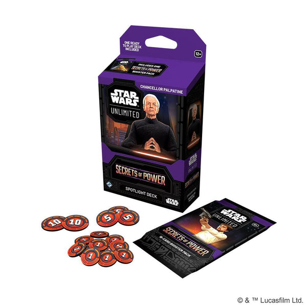 Secrets of Power - Spotlight Deck: Chancellor Palpatine - Star Wars Unlimited