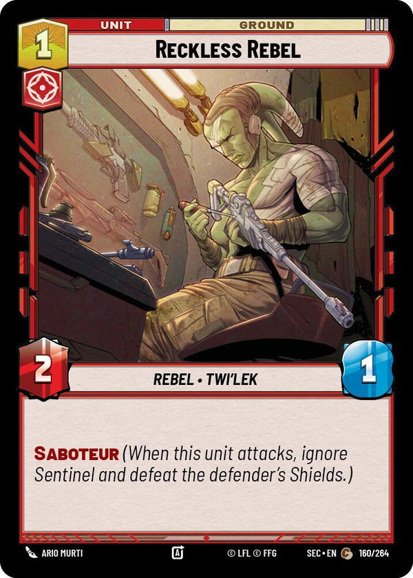 Reckless Rebel - Star Wars Unlimited