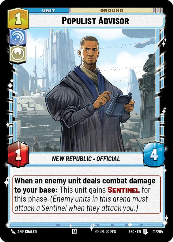 Populist Advisor - Star Wars Unlimited