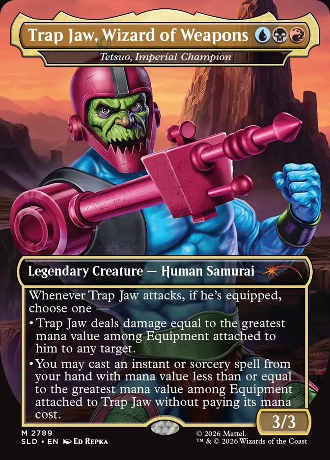 Trap Jaw, Wizard of Weapons - Tetsuo, Imperial Champion