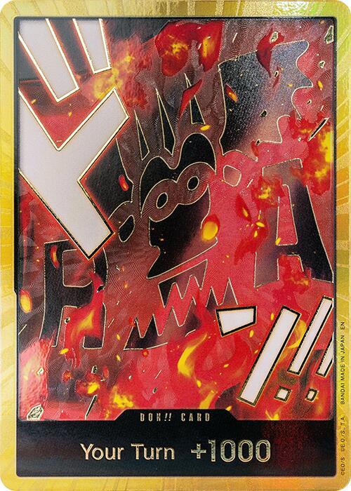 DON!! Card (Dragon) (Gold)