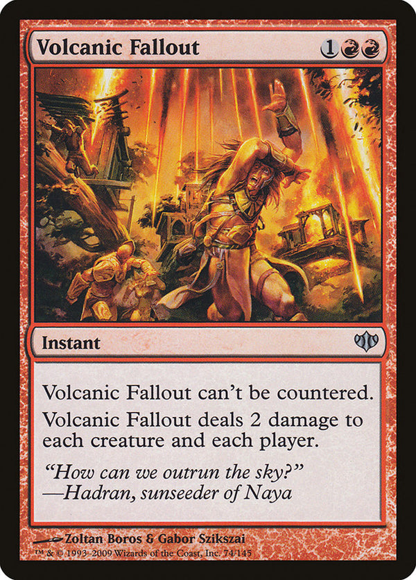 Volcanic Fallout - Magic: The Gathering