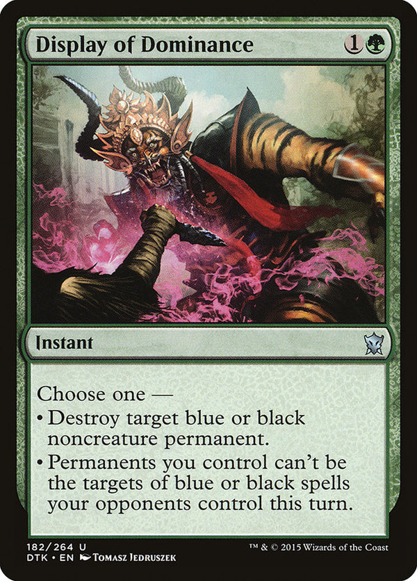 Display of Dominance - Magic: The Gathering