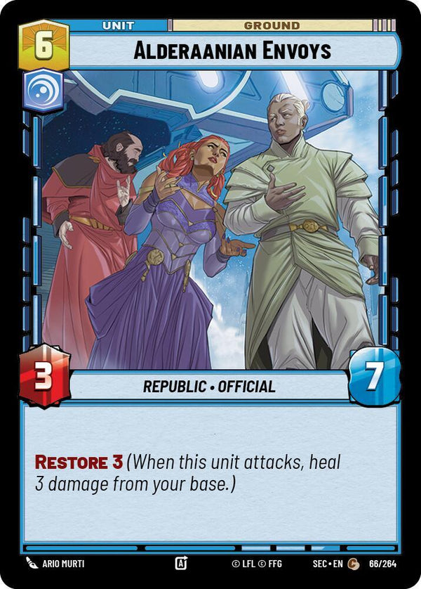 Alderaanian Envoys - Star Wars Unlimited