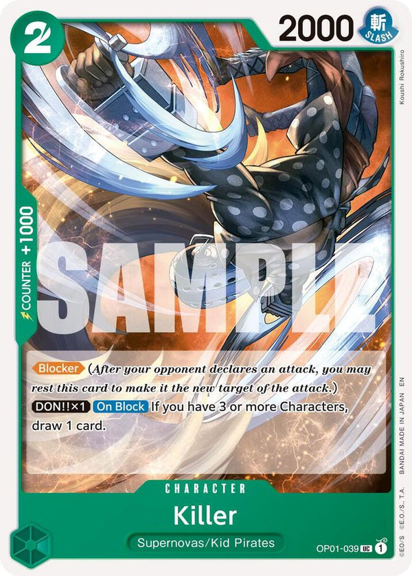 Killer (Reprint) - One Piece Card Game