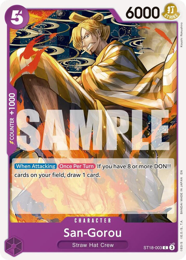 San-Gorou (Reprint) - One Piece Card Game