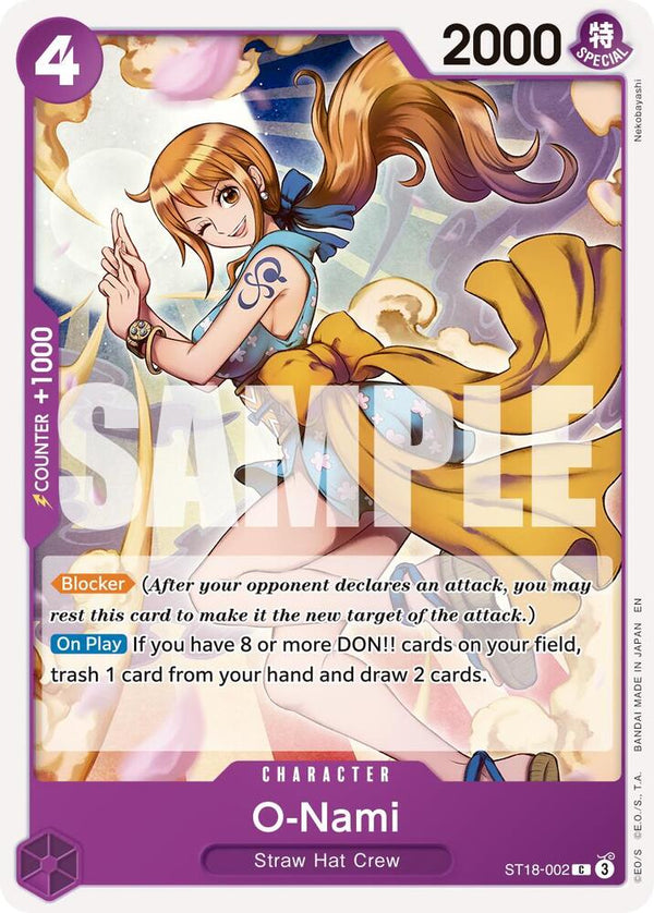 O-Nami (Reprint) - One Piece Card Game