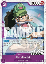 Uso-Hachi (Pirate Foil) (PRB-02 ST18-001) - One Piece Card Game