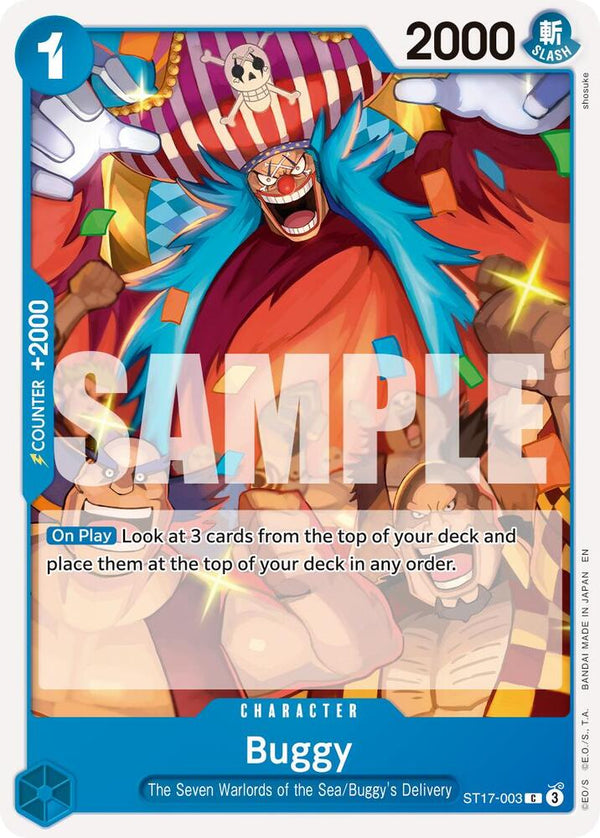 Buggy - ST17-003 (Reprint) - One Piece Card Game