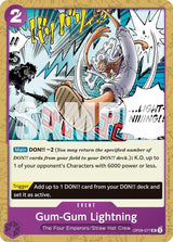 Gum-Gum Lightning (Reprint) - One Piece Card Game
