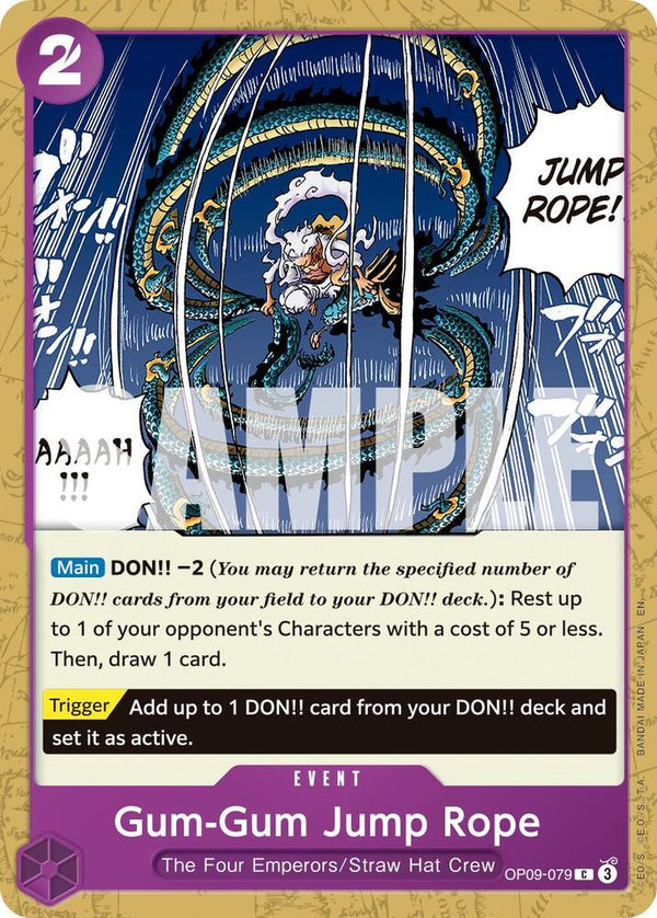 Gum-Gum Jump Rope (Reprint) - One Piece Card Game