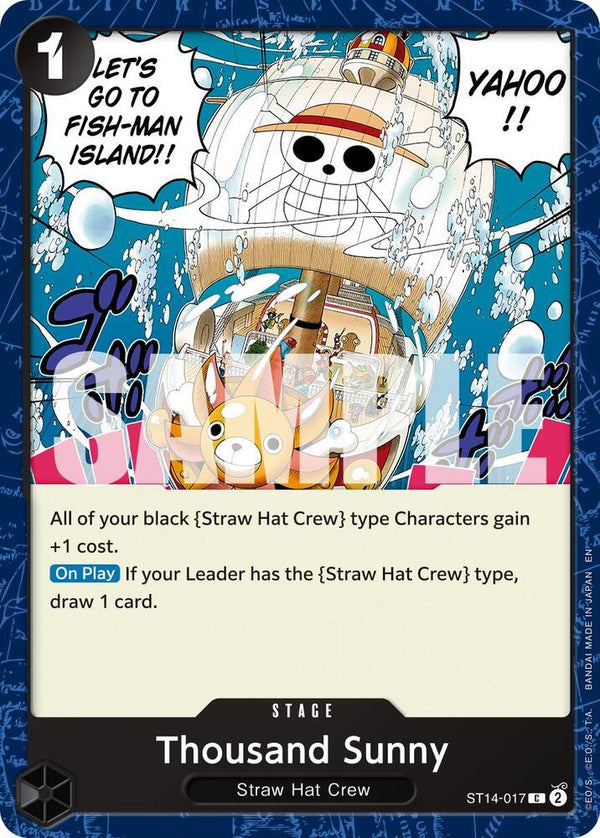 Thousand Sunny (Reprint) - One Piece Card Game