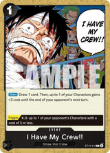 I Have My Crew!! (Reprint) - One Piece Card Game