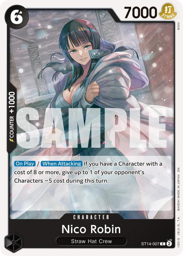 Nico Robin - ST14-007 (Reprint) - One Piece Card Game