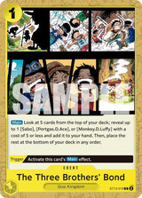 The Three Brothers' Bond (Reprint) - One Piece Card Game