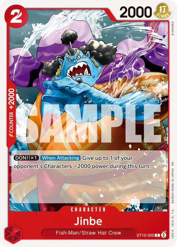 Jinbe - ST10-005 (Reprint) - One Piece Card Game