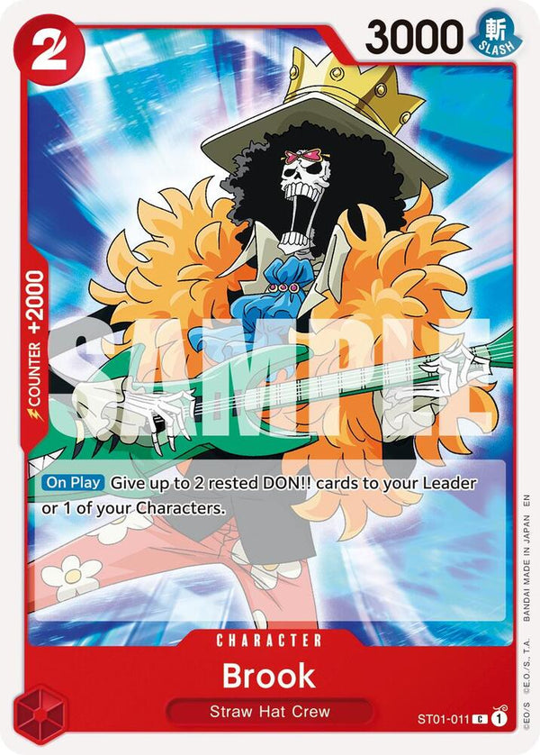 Brook - ST01-011 (Reprint) - One Piece Card Game