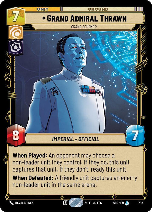 Grand Admiral Thrawn - Grand Schemer - Star Wars Unlimited