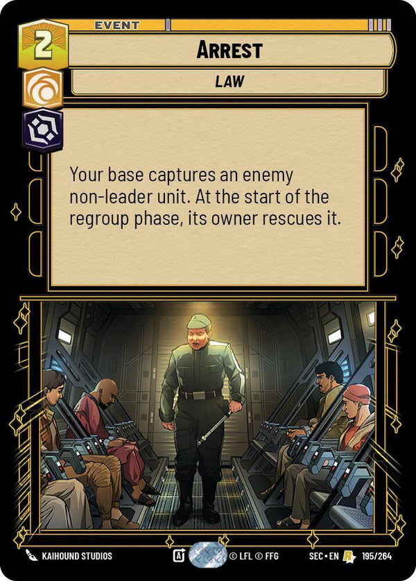 Arrest - Star Wars Unlimited