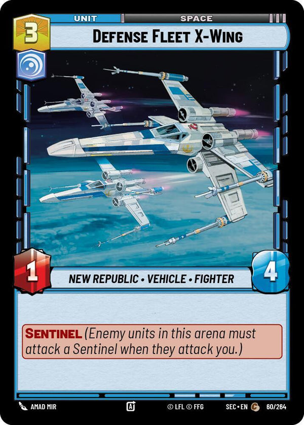 Defense Fleet X-Wing - Star Wars Unlimited