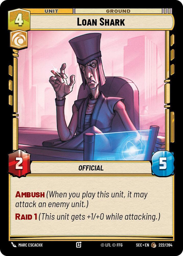 Loan Shark - Star Wars Unlimited
