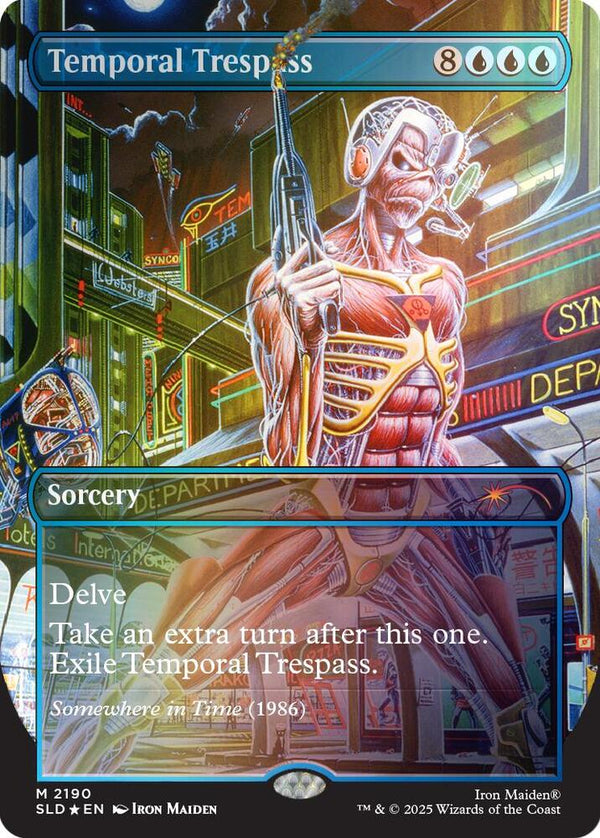 Temporal Trespass (Rainbow Foil) - Magic: The Gathering