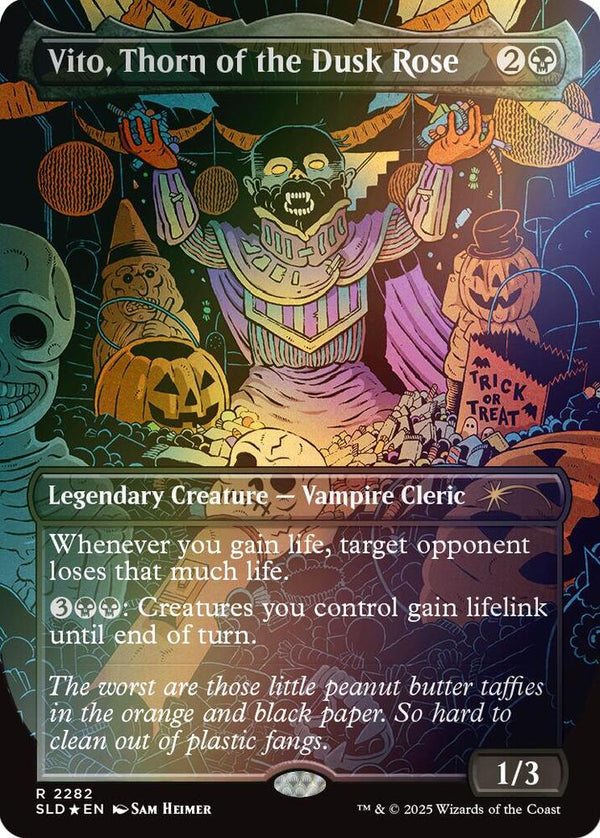 Vito, Thorn of the Dusk Rose (Rainbow Foil) - Magic: The Gathering