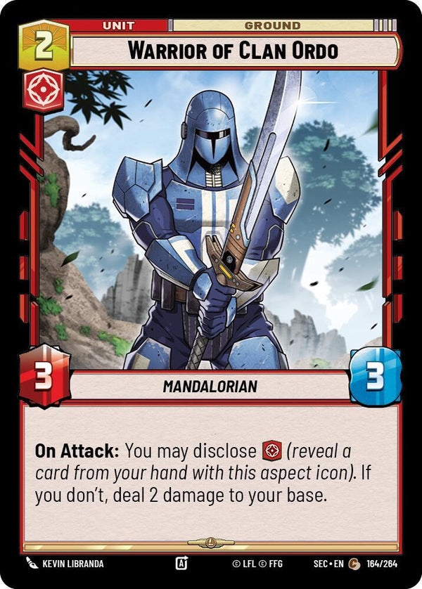 Warrior of Clan Ordo - Star Wars Unlimited