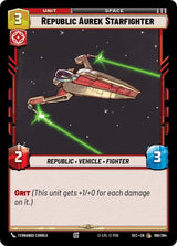 Republic Aurek Starfighter - Star Wars Unlimited