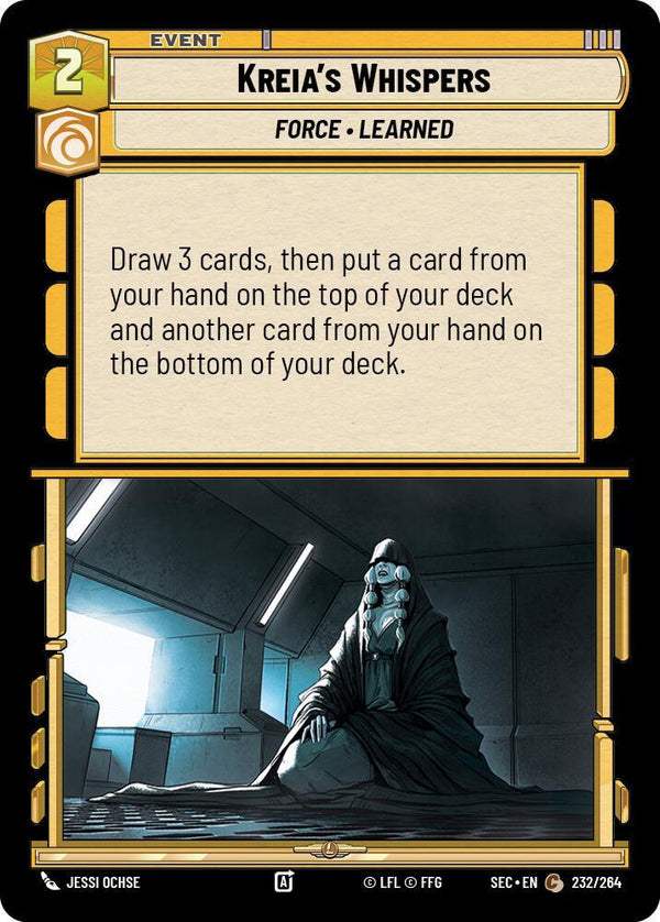 Kreia's Whispers - Star Wars Unlimited