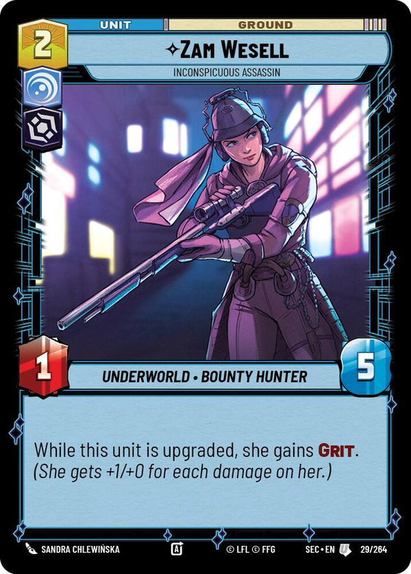 Zam Wesell - Inconspicuous Assassin - Star Wars Unlimited