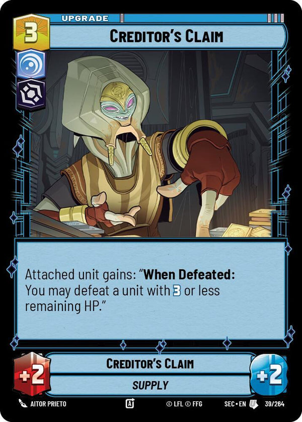 Creditor's Claim - Star Wars Unlimited