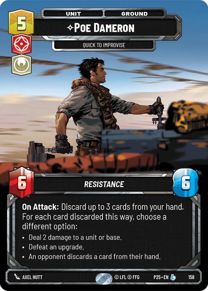 Poe Dameron - Quick to Improvise