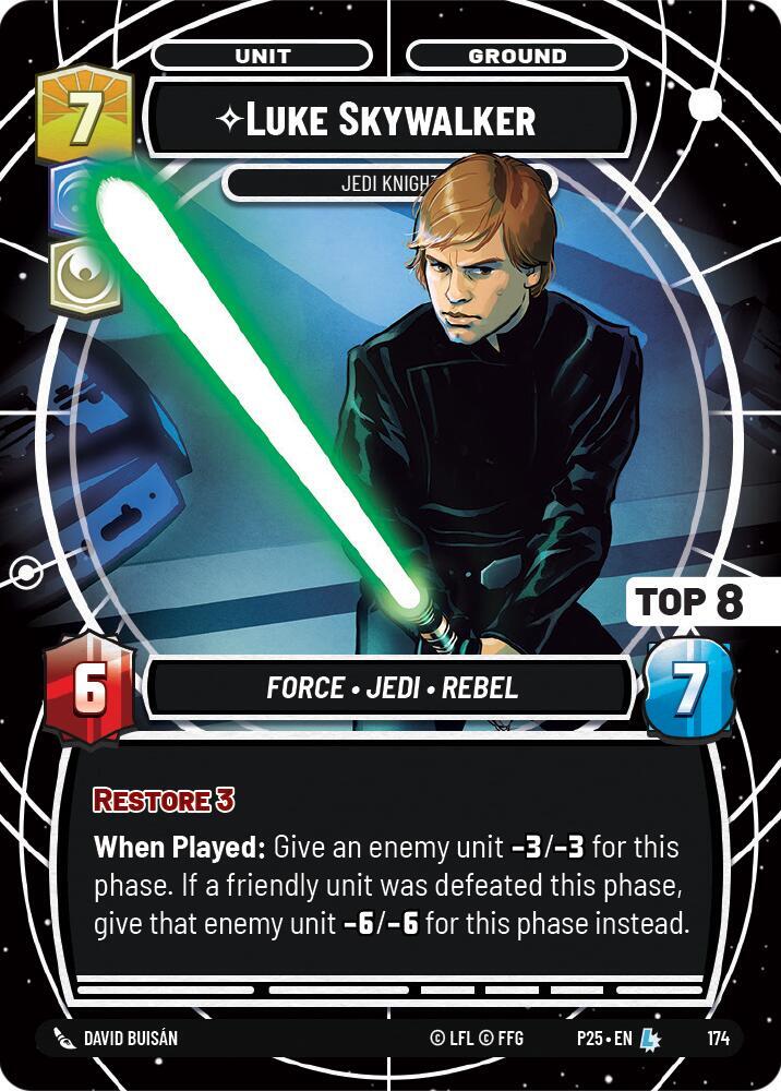 Luke Skywalker - Jedi Knight (Top 8)