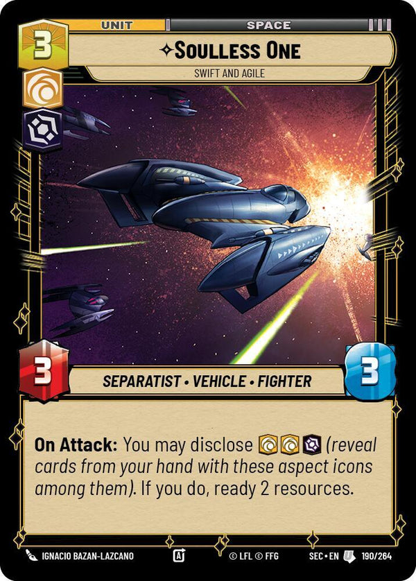 Soulless One - Swift and Agile - Star Wars Unlimited