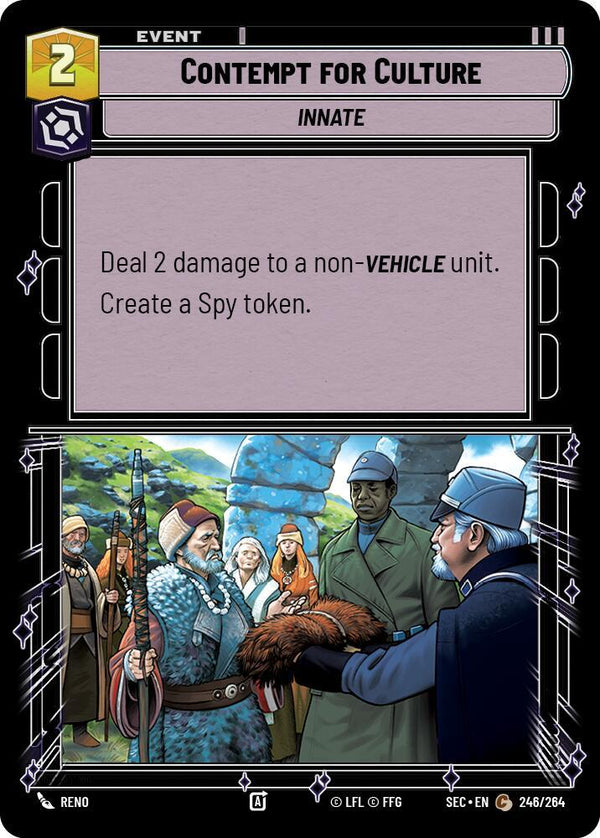 Contempt for Culture - Star Wars Unlimited