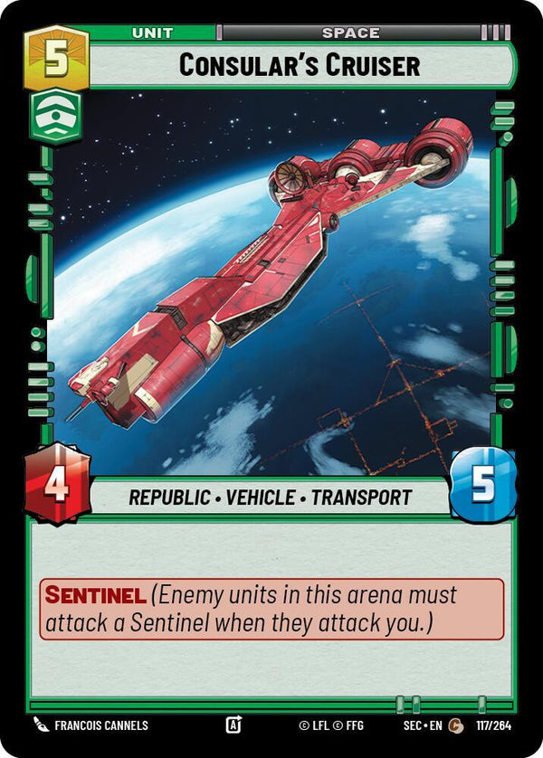Consular's Cruiser - Star Wars Unlimited