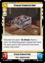 Stolen Starpath Unit (SEC 210/264) - Star Wars Unlimited