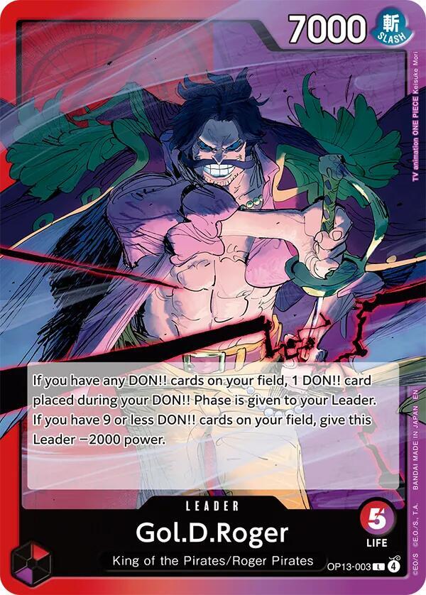 Gol.D.Roger (003) - One Piece Card Game