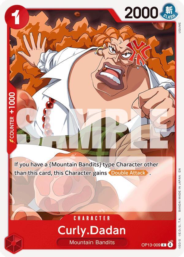 Curly.Dadan - One Piece Card Game