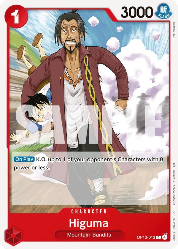 Higuma - One Piece Card Game