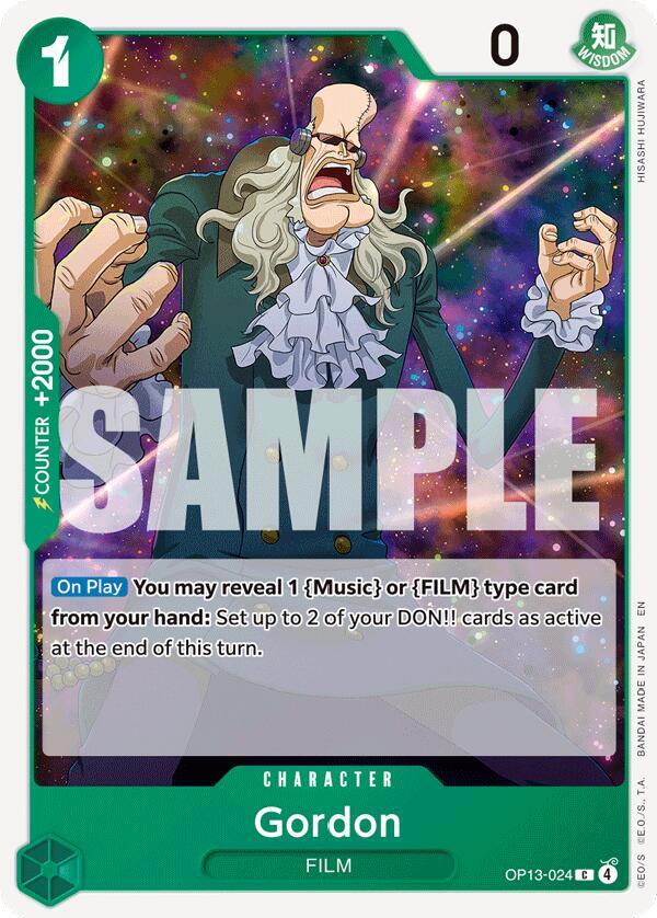 Gordon - One Piece Card Game