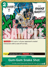 Gum-Gum Snake Shot - One Piece Card Game