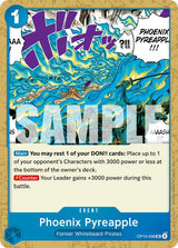 Phoenix Pyreapple - One Piece Card Game
