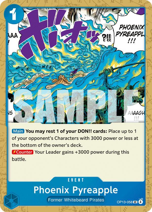 Phoenix Pyreapple - One Piece Card Game