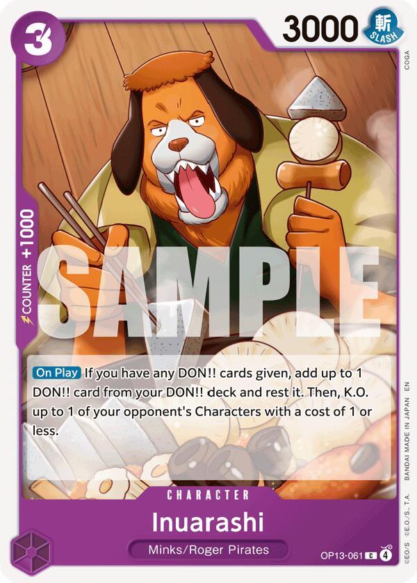 Inuarashi - One Piece Card Game