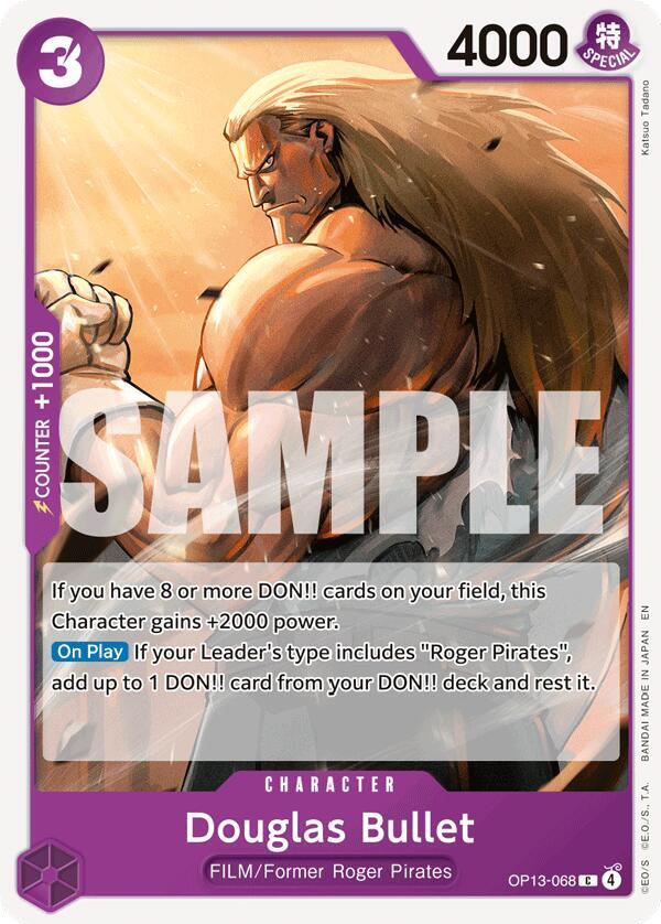 Douglas Bullet - One Piece Card Game