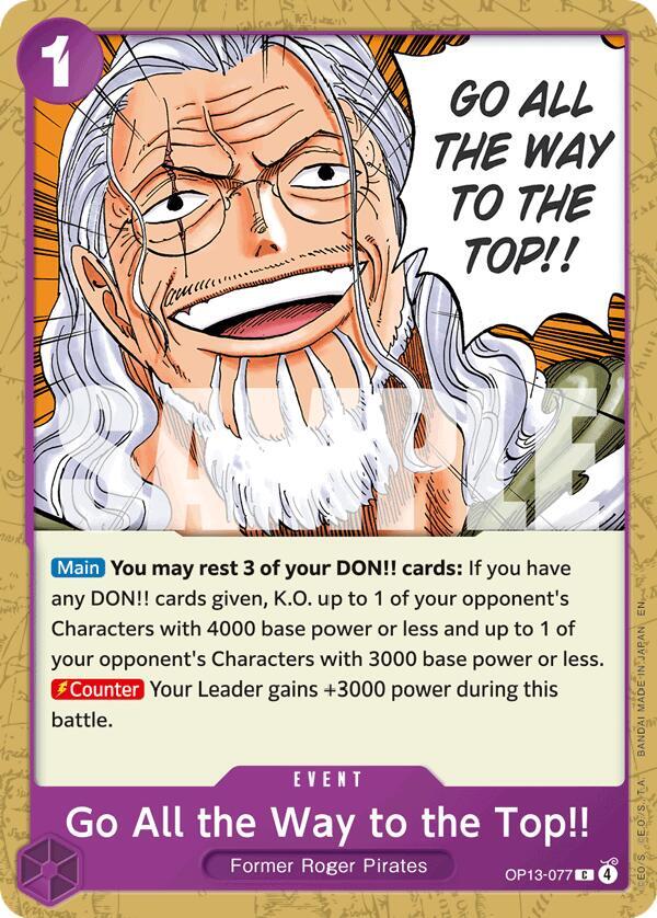 Go All the Way to the Top!! - One Piece Card Game
