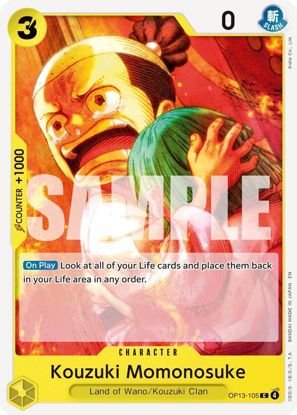 Kouzuki Momonosuke - One Piece Card Game