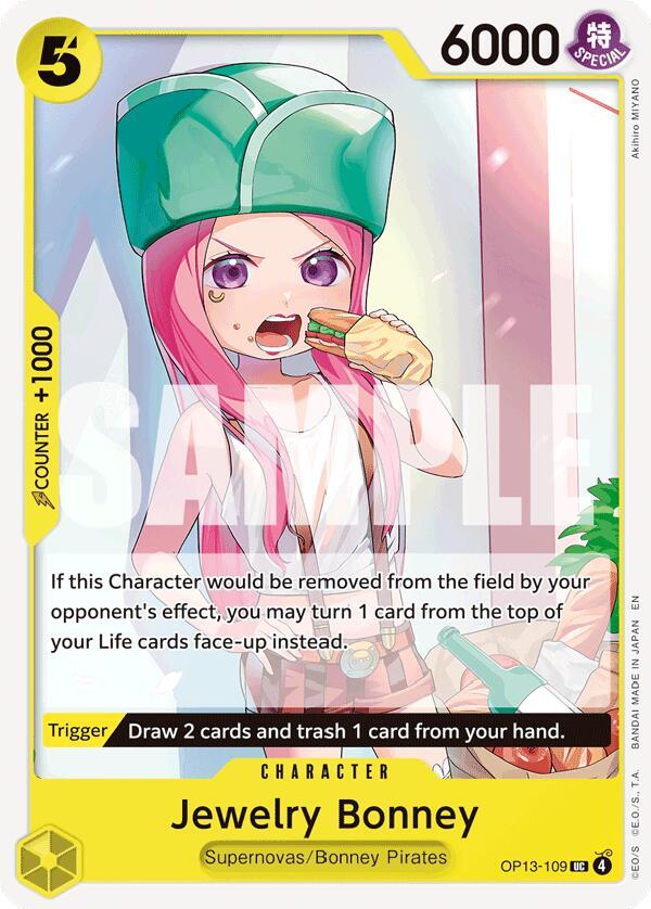 Jewelry Bonney (109) - One Piece Card Game